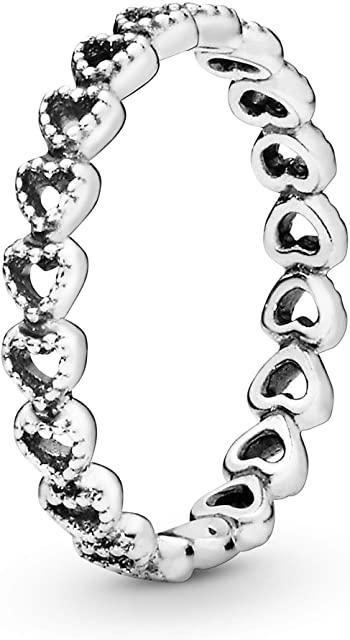 Miglior anello fascia di cuori pandora