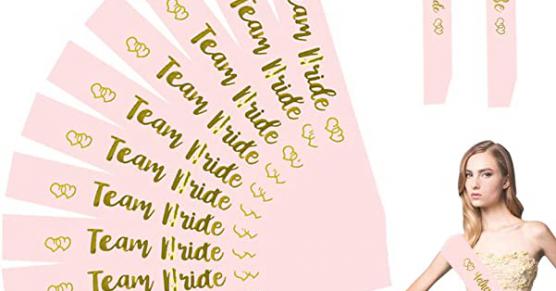 Miglior bride to be fascia