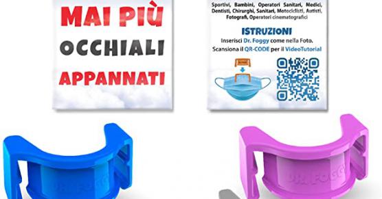 Miglior mascherina antiappannamento occhiali