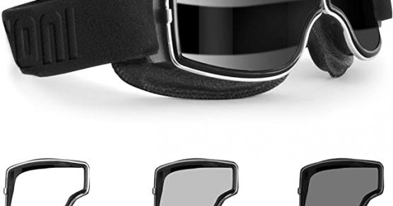 Miglior occhiali casco moto vintage