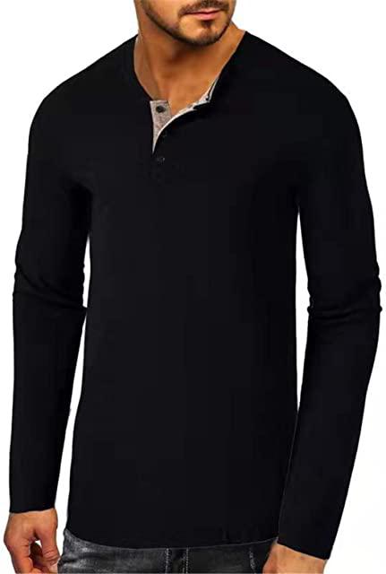 Miglior t shirt manica lunga con bottoni