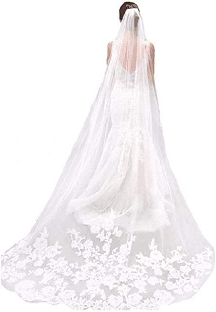 Miglior velo da sposa lungo 7 metri