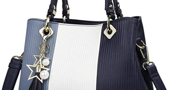 Miglior borsa blu e bianca