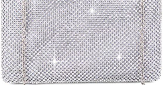 Miglior borsa nera con brillantini