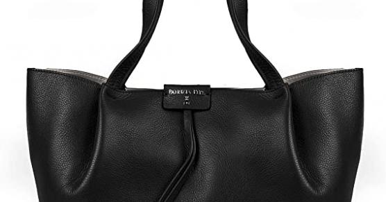 Miglior borsa patrizia pepe reversibile nera