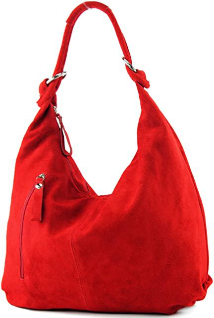 Miglior borsa rossa camoscio