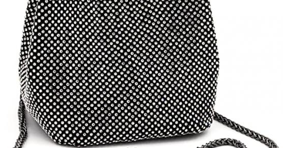 Miglior pochette nera strass