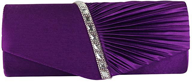 Miglior pochette viola raso