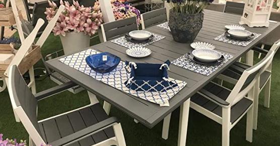 Miglior set tavolo e sedie da giardino in resina