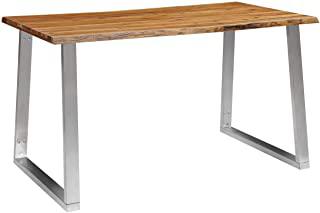 Miglior tavolo legno grezzo e vetro