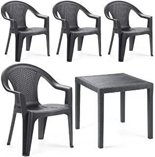 Miglior set tavolo e sedie da giardino in alluminio
